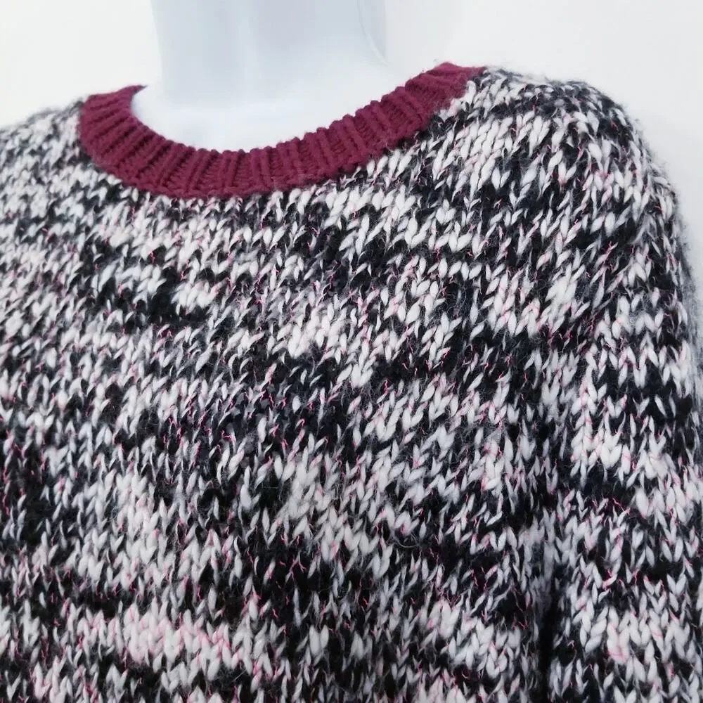 J. Crew Crew neck Wool Blend Sweater Long Sleeves